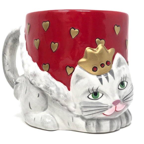 Karen Rossi Other - Karen ROSSI Kitty QUEEN OF HEARTS Cat Mug